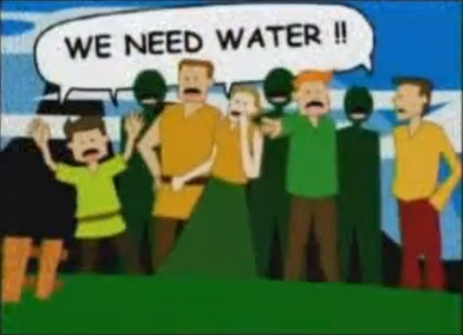 We need water